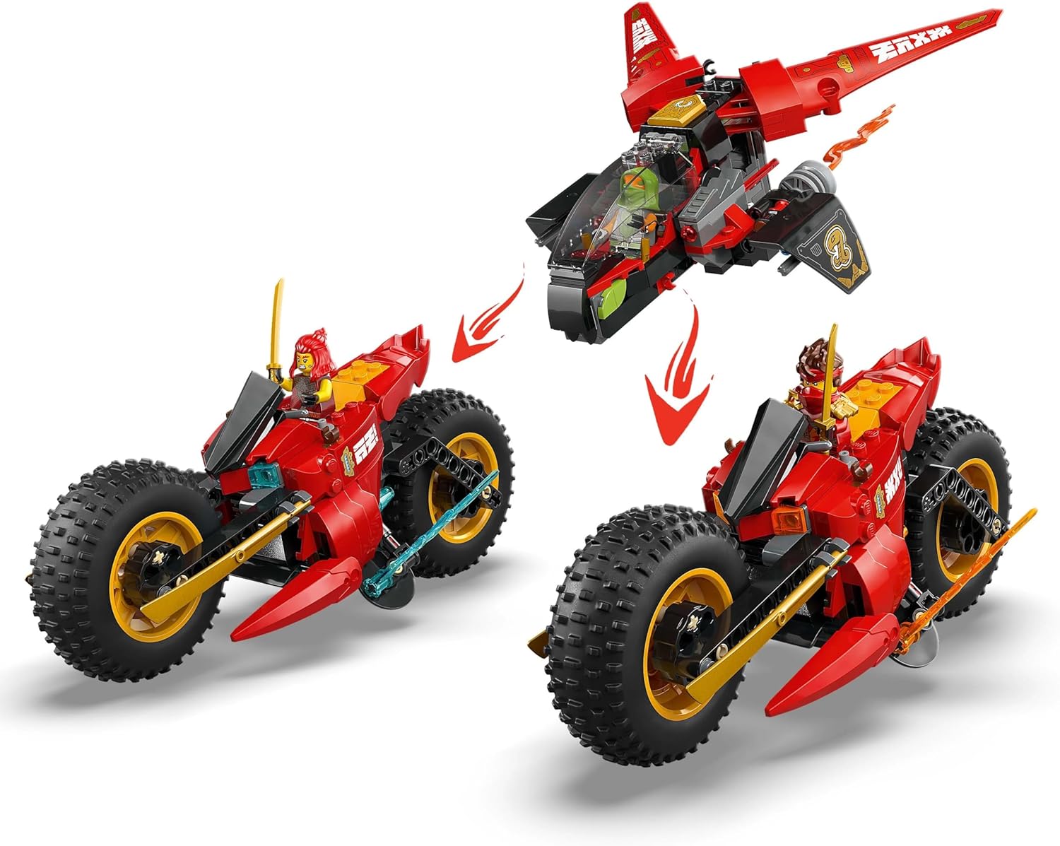 LEGO® NINJAGO® 71844 Ninja Actionflitzer