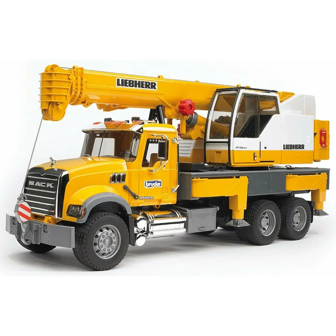 BRUDER 02818 - MACK Granite Liebherr Kran-LKW BRUDER 02818 - MACK Granite Liebherr Kran-LKW