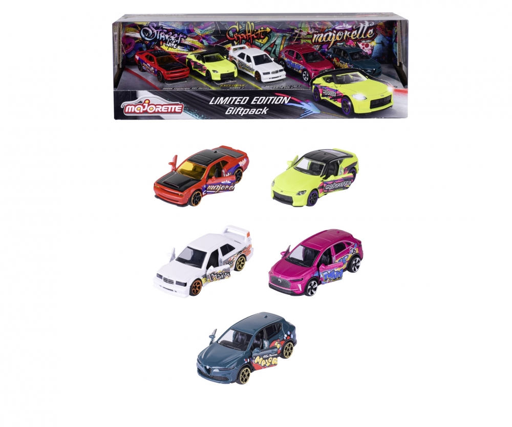 Majorette Limited Edition 11. 5 Pieces Giftpack 212054039 Leichtmetallfelge, Auto, Maschine, Sprach, Rad