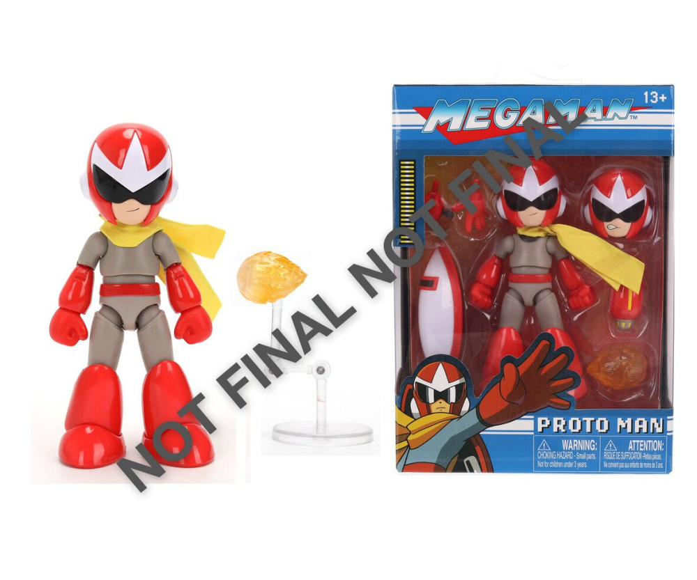 Jada Mega Man Proto Man 4,5" Figure Jada Mega Man Proto Man 4,5" Figure