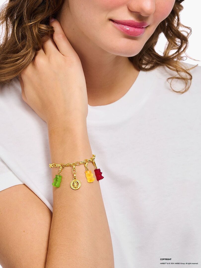 Thomas Sabo Armband Länge 17 Cm Vergoldet X0291-413-39-L17 Zubehor, Armreif, Schmuck