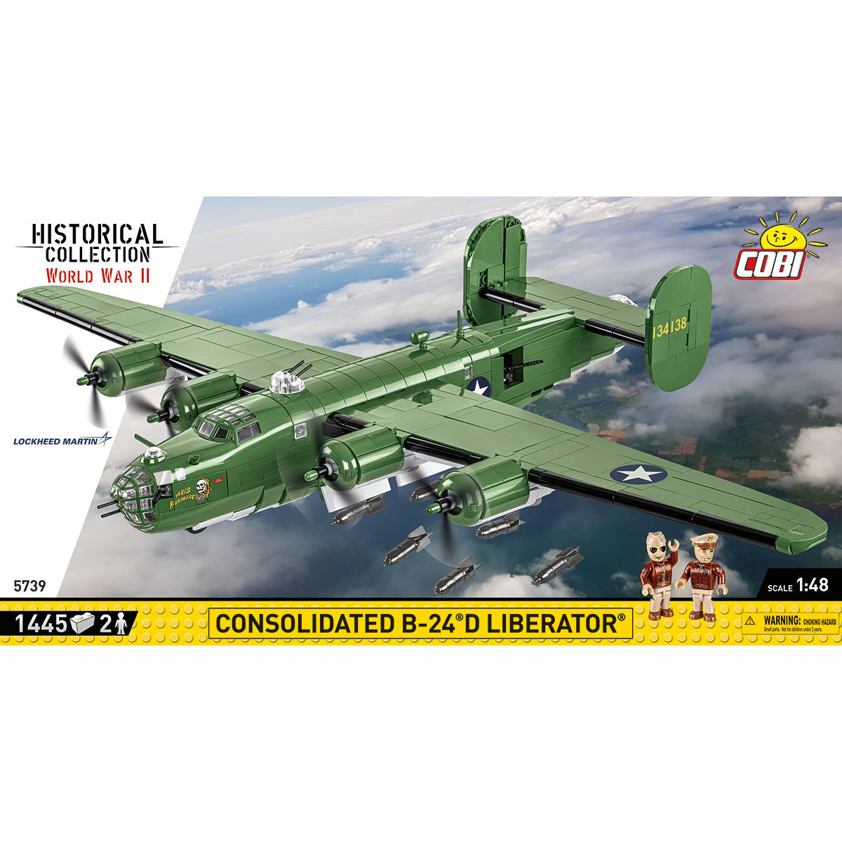 COBI 5739 - Consolidated B-24 Liberator - Bild 3 COBI 5739 - Consolidated B-24 Liberator - Bild 3