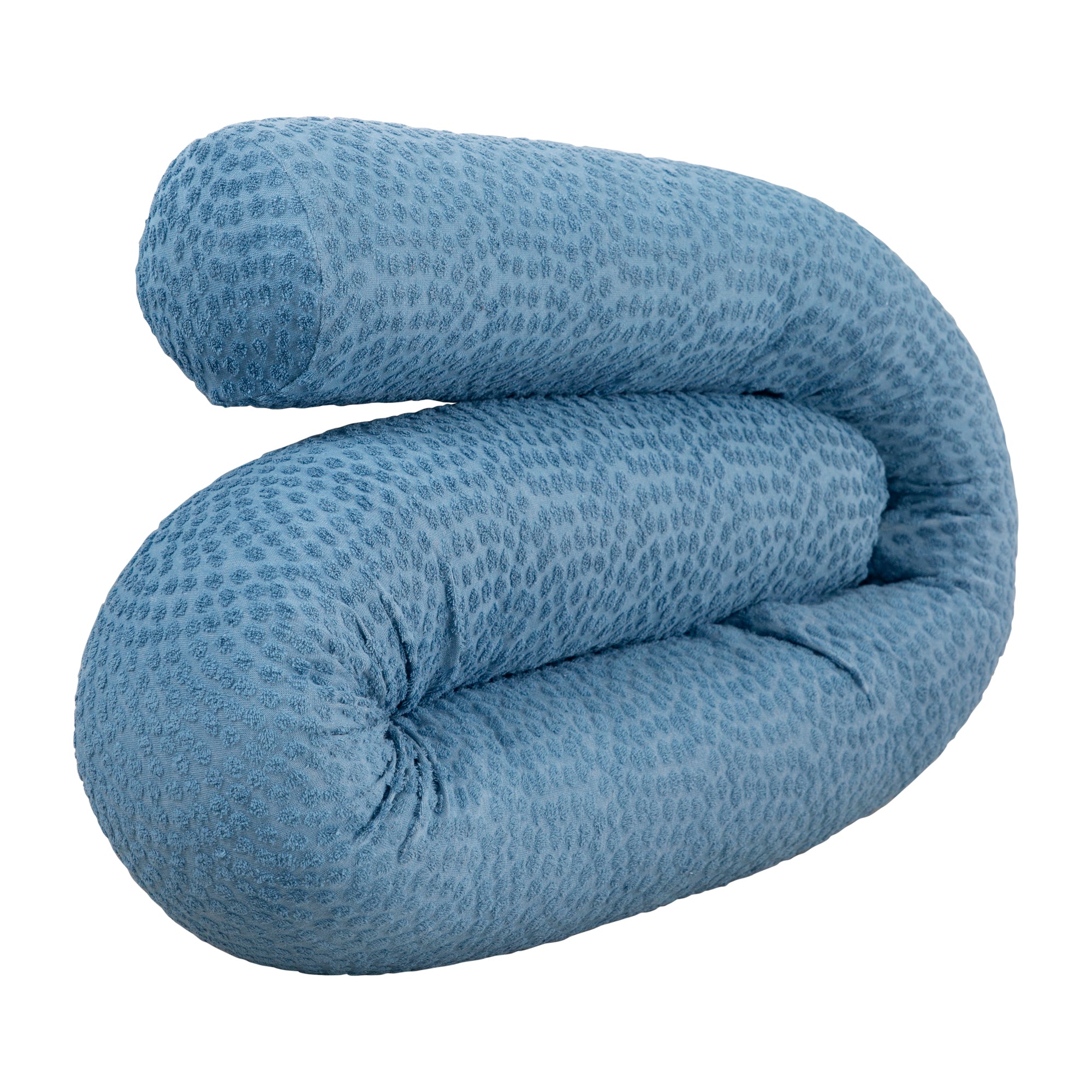 Roba 284100G282 Bettschlange 'Seashells' indigo blau – Babynester - Bild 3 Roba 284100G282 Bettschlange 'Seashells' indigo blau – Babynester - Produktbild 3