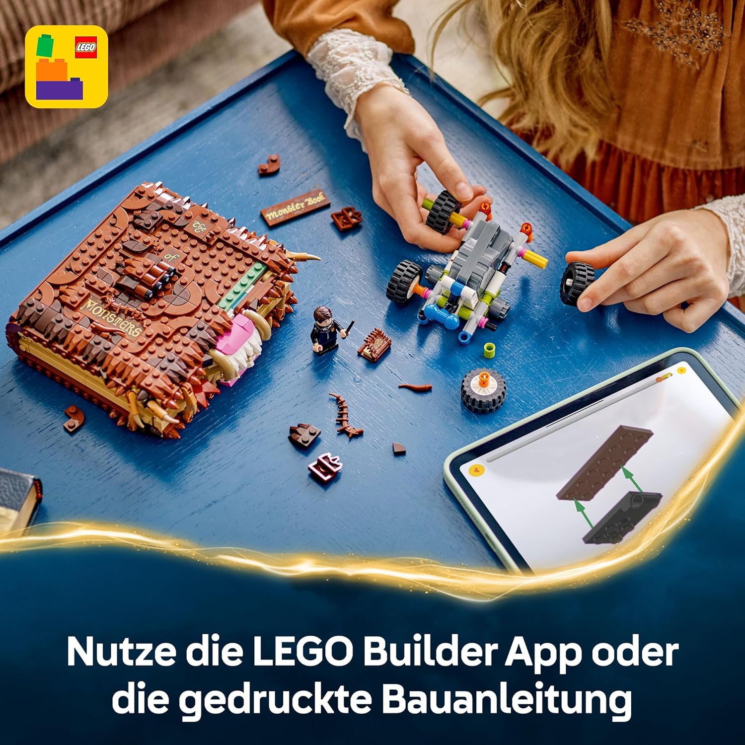 LEGO® Harry Potter™ 76449 Beißendes Monsterbuch der Monster LEGO® Harry Potter™ 76449 Beißendes Monsterbuch der Monster