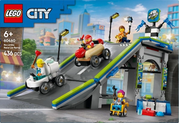 LEGO® City 60460 Keine Limits: Seifenkistenrennen mit Rampe