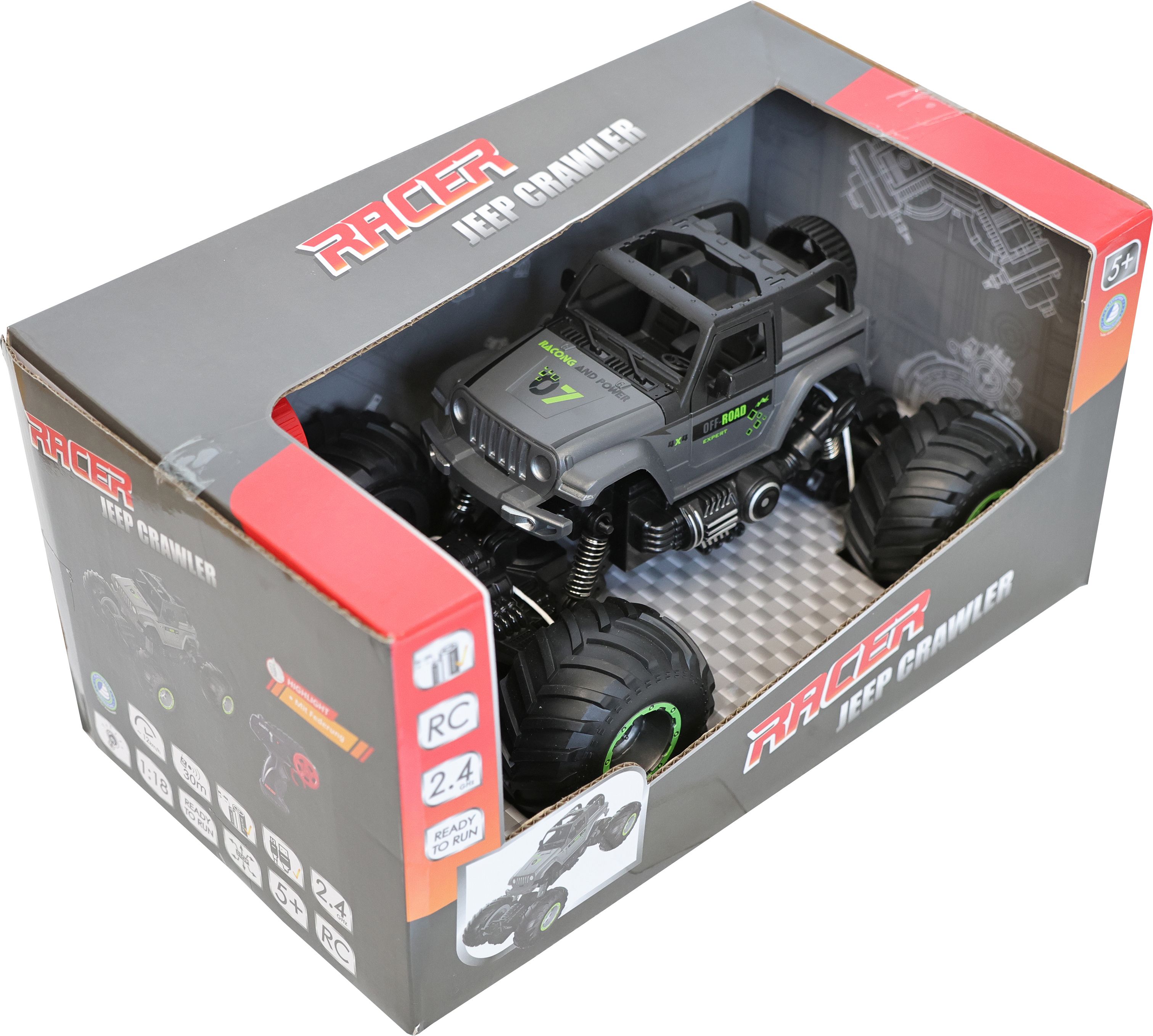 Racer R/C Jeep Crawler, 2.4 GHz Maschine, Rad, Erste, Hilfe