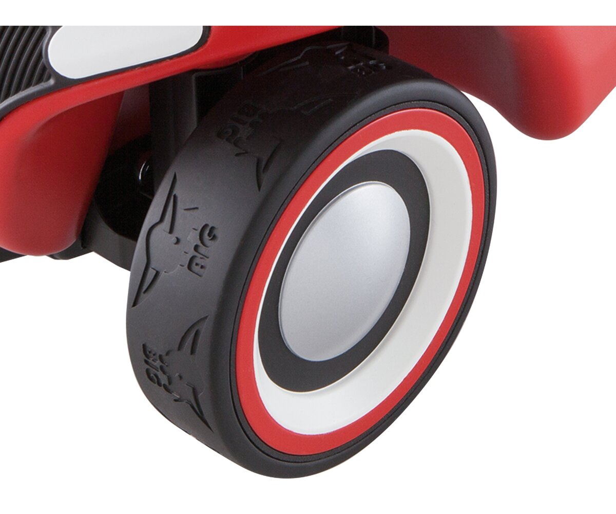 BIG Bobby Car Neo Rot (800056240) Maschine, Rad, Sprach, Reifen, Leichtmetallrad