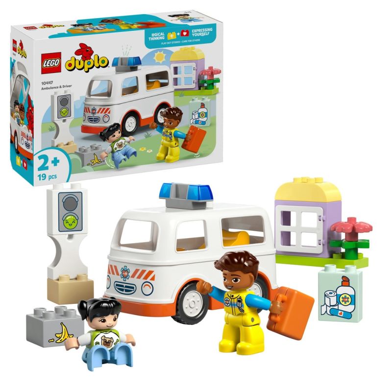 LEGO® DUPLO® Rettungswagen mit Fahrer 10447