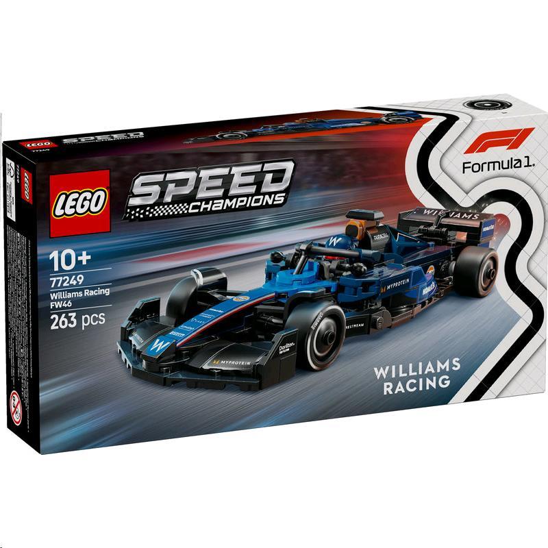 LEGO® Speed Champions Williams Racing FW46 F1 Rennauto 77249 Formel-Eins, Transport, Fahrzeug, Maschine, Rad