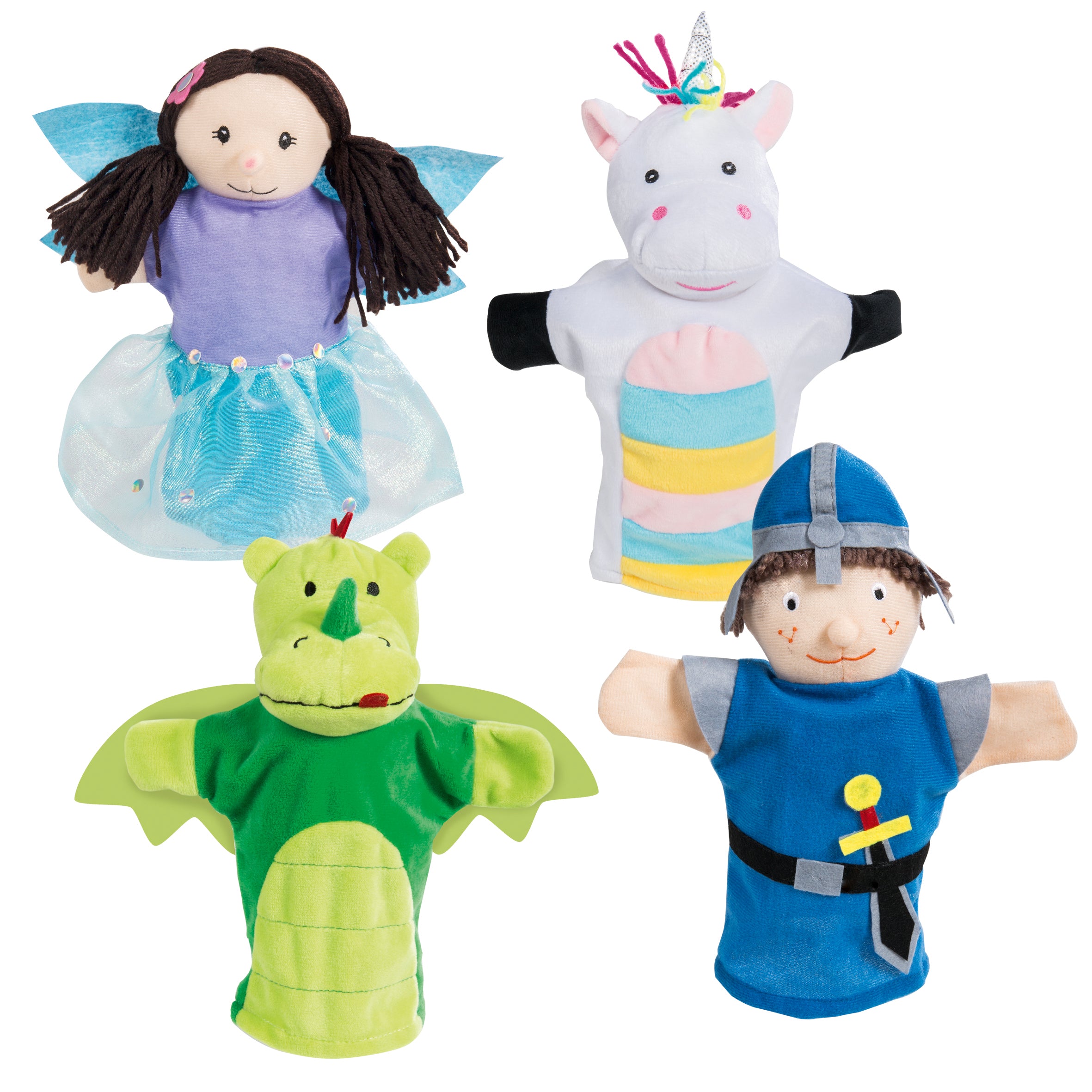 Roba 9713 Handpuppen Set bunt – Rollenspiel - Bild 1 Roba 9713 Handpuppen Set bunt – Rollenspiel - bunt - Rollenspiel - Produktbild 1