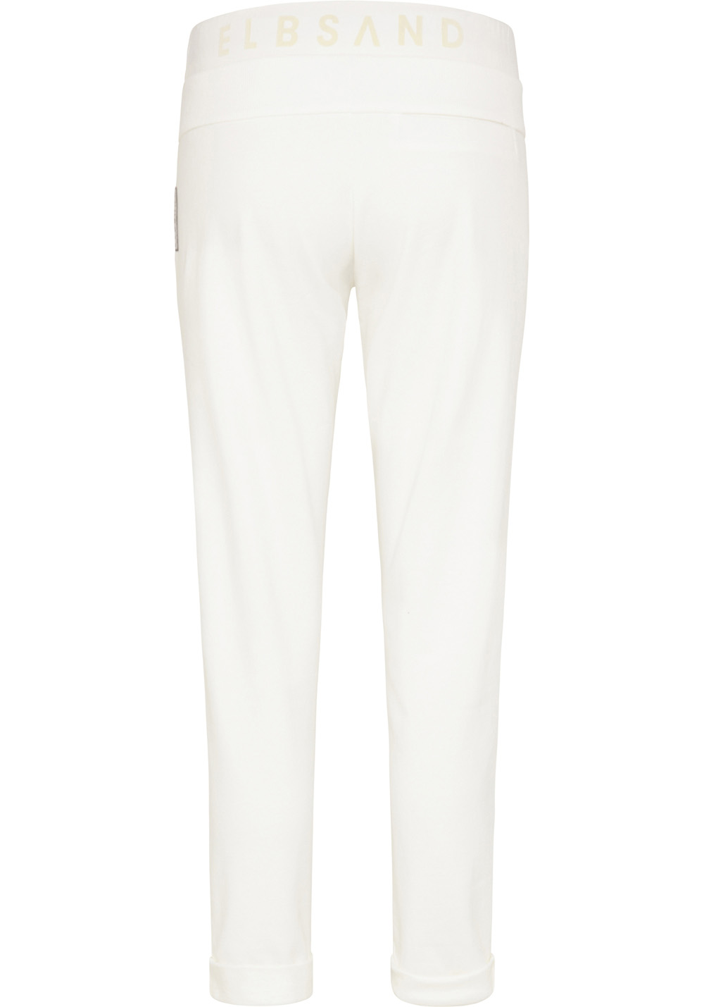 Elbsand Brinja Sweathose in cloud white, weisse Damen Sweathose. Bild 7.