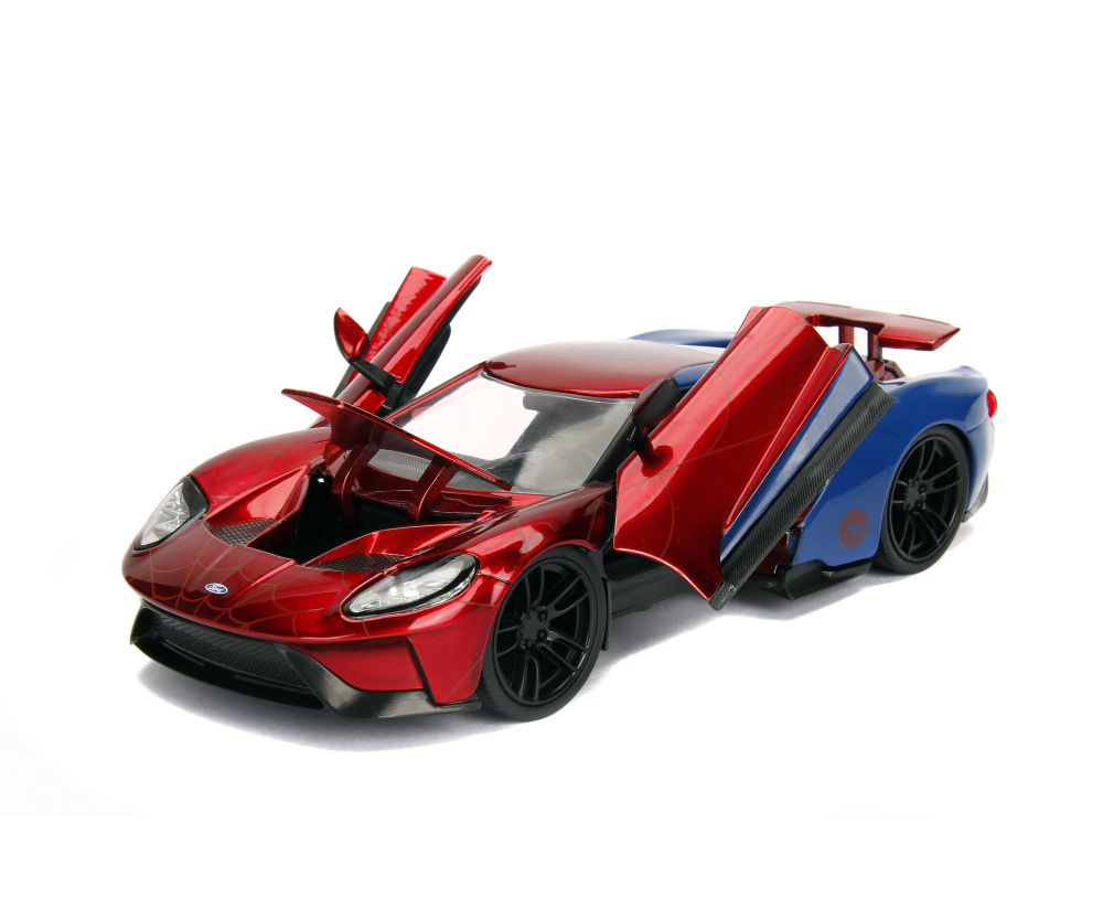 Jada Marvel Spiderman 2017 Ford GT 1:24