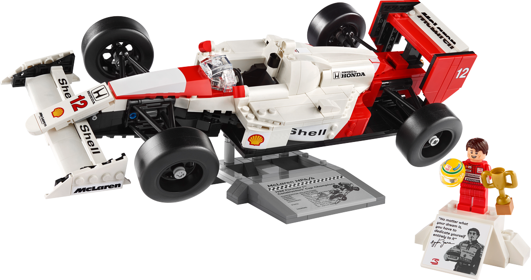 LEGO 10330 McLaren MP4/4 & Ayrton Senna Maschine, Rad, Spielzeug, Person