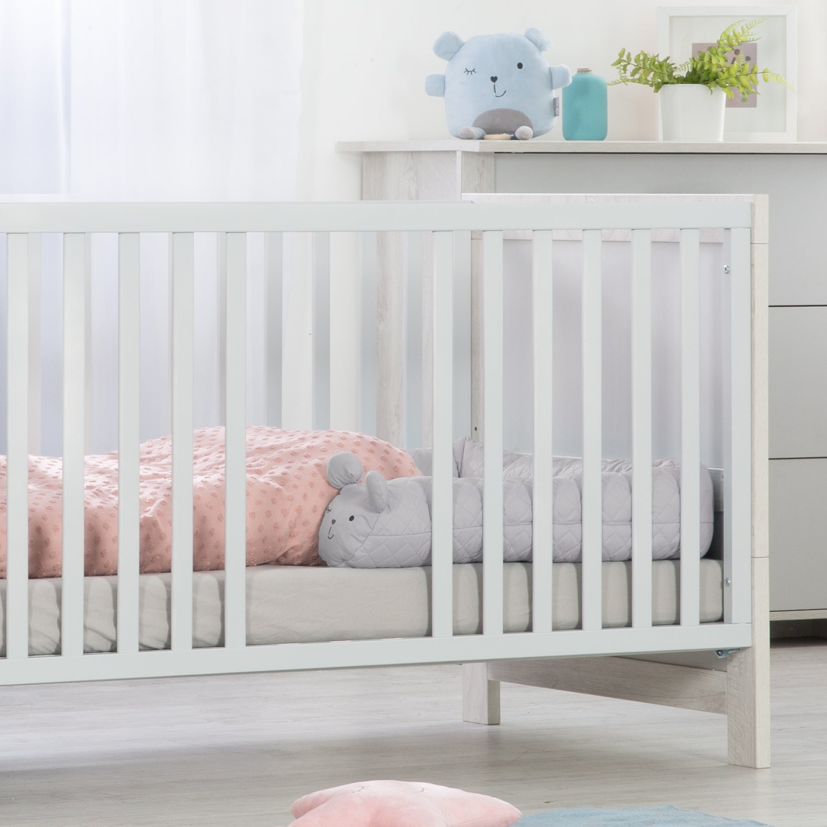 Roba 284100V230 Bettschlange roba Style grau – Babynester - Bild 4 Roba 284100V230 Bettschlange roba Style grau – Babynester - Produktbild 4