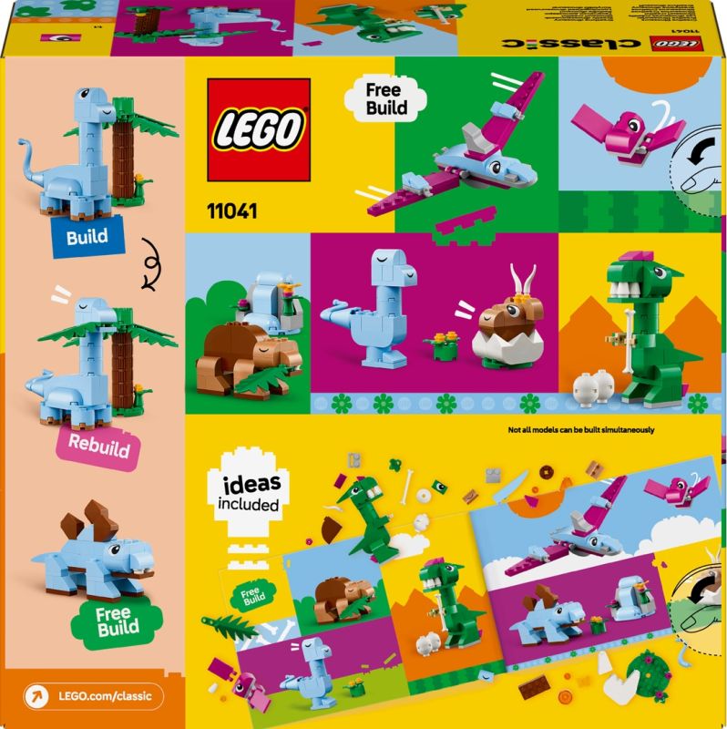 LEGO® Classic 11041 Kreative Dinosaurier