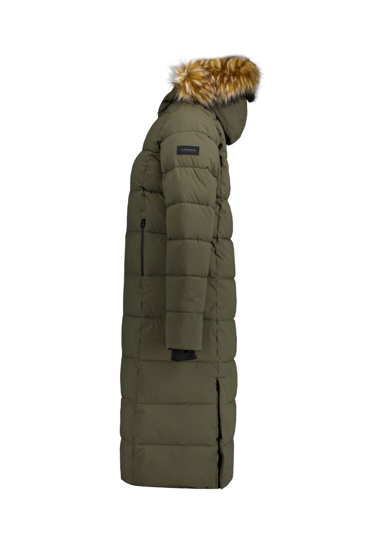 ICEPEAK ICEPEAK 253083563IOL BRILON Mantel Damen Olive ICEPEAK ICEPEAK 253083563IOL BRILON Mantel Damen Olive