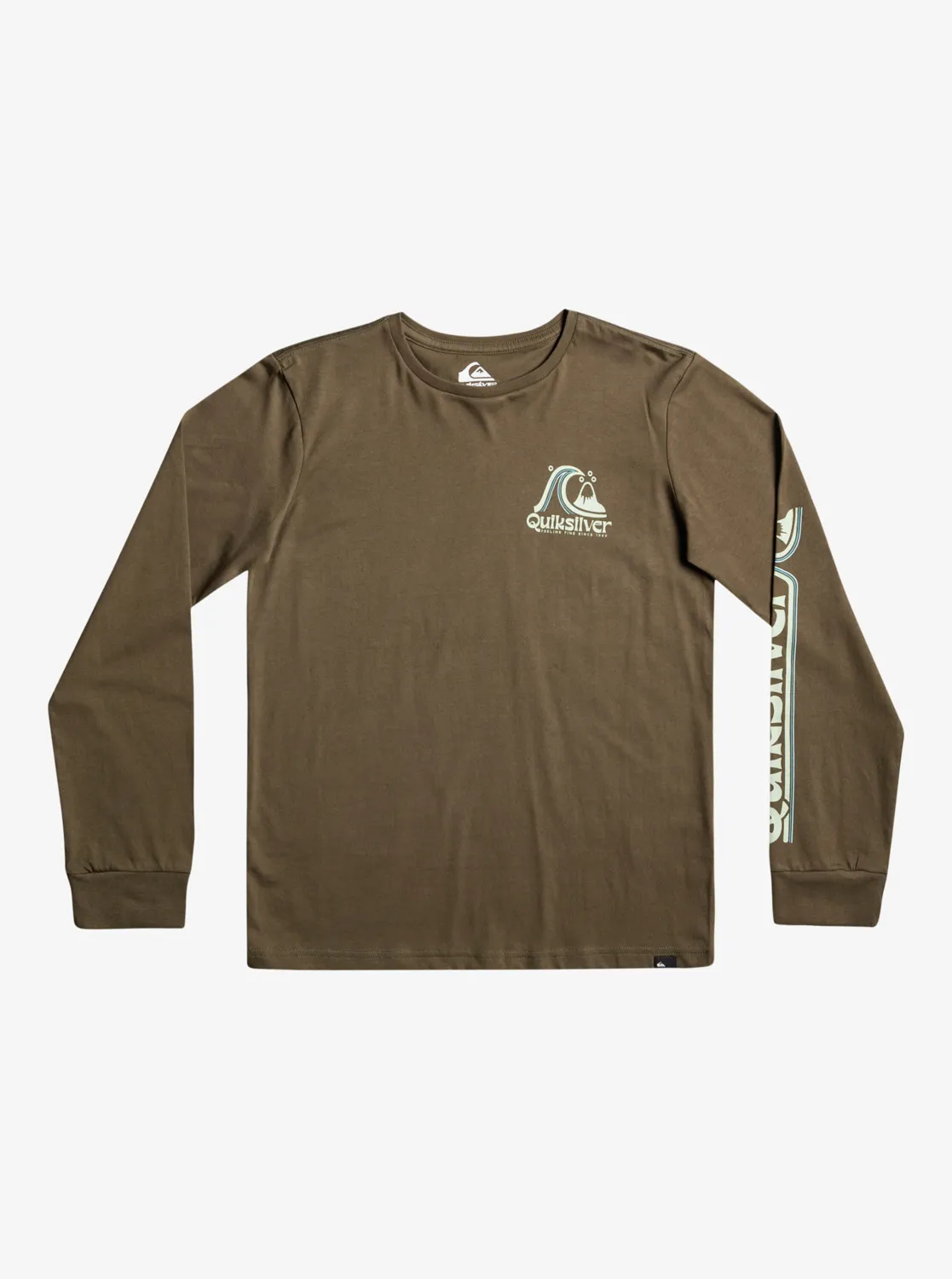 Quiksilver Rolling Circle - Longsleeve für Jungen Braun GR. M