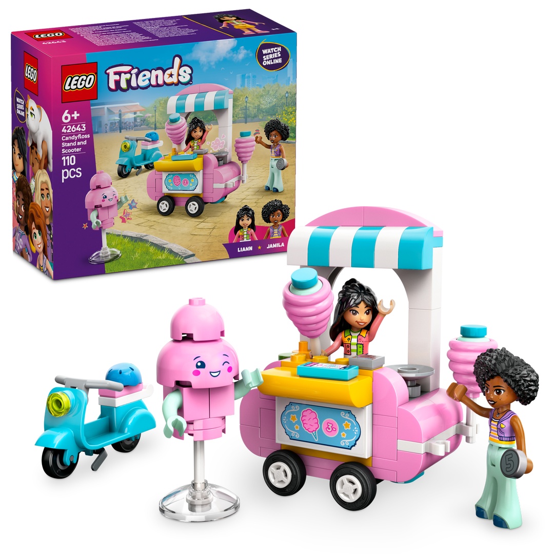 LEGO, Friends, 42643, Zuckerwattestand LEGO Friends 42643 Zuckerwattestand
