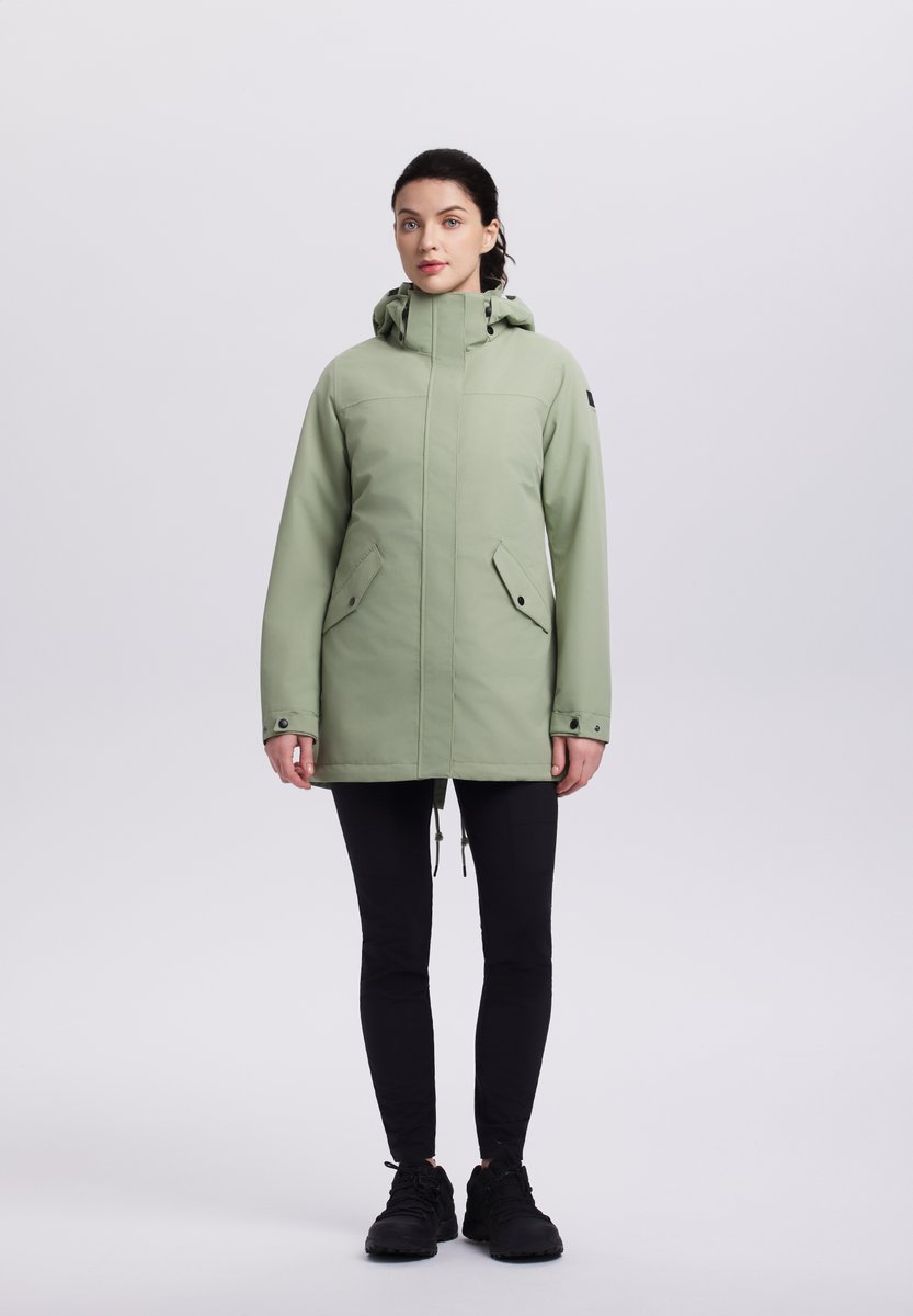 ICEPEAK 953010532I ADDIS Parka Damen Hellgrün Gr. 40 ICEPEAK 953010532I ADDIS Parka Damen Hellgrün Gr. 40