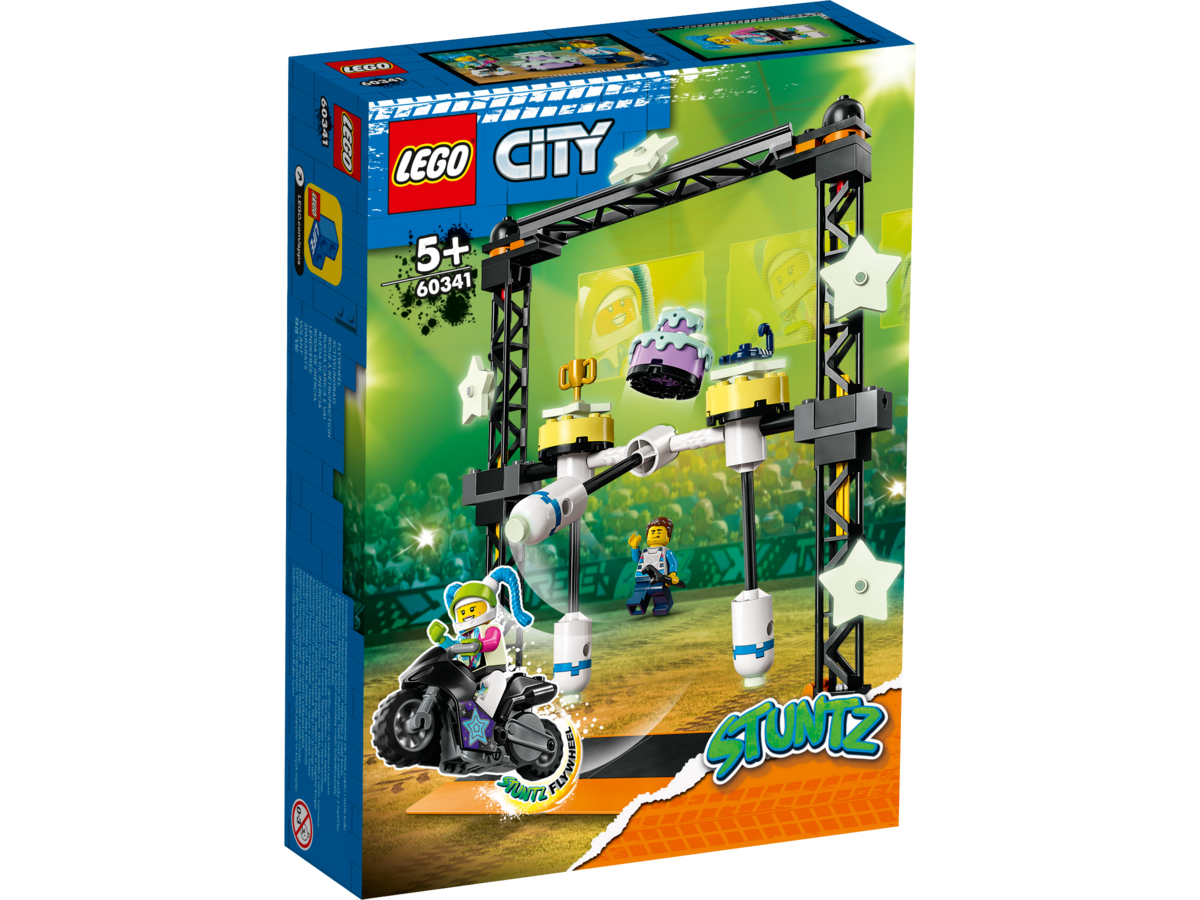 LEGO® City Umstoß-Stuntchallenge 60341