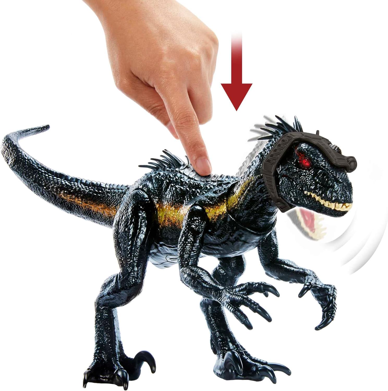 Jurassic World Track 'N Attack Indoraptor HKY12 Elektronik, Hardware, Tier, Dinosaurier, Reptil