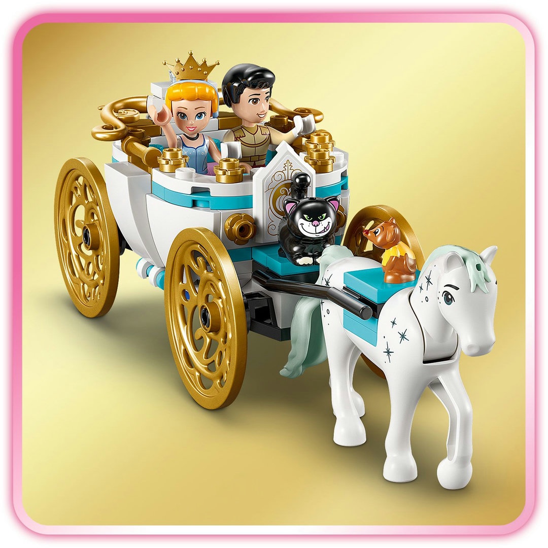 LEGO® Disney Prinzessin 43275 Cinderellas Schloss und Pferdekutsche LEGO® Disney Prinzessin 43275 Cinderellas Schloss und Pferdekutsche