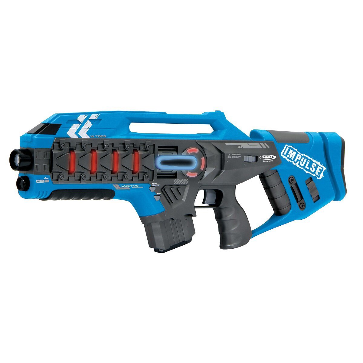 JAMARA Impulse Laser Gun Rifle Set blau/grün ab 8 Jahren JAMARA Impulse Laser Gun Rifle Set blau/grün ab 8 Jahren