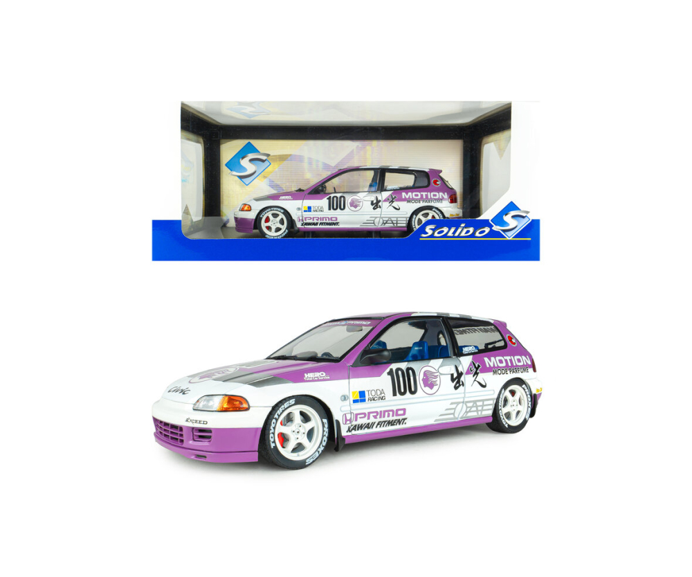 Solido 1:18 Honda Civic (EG6) Kaido Racer weiß