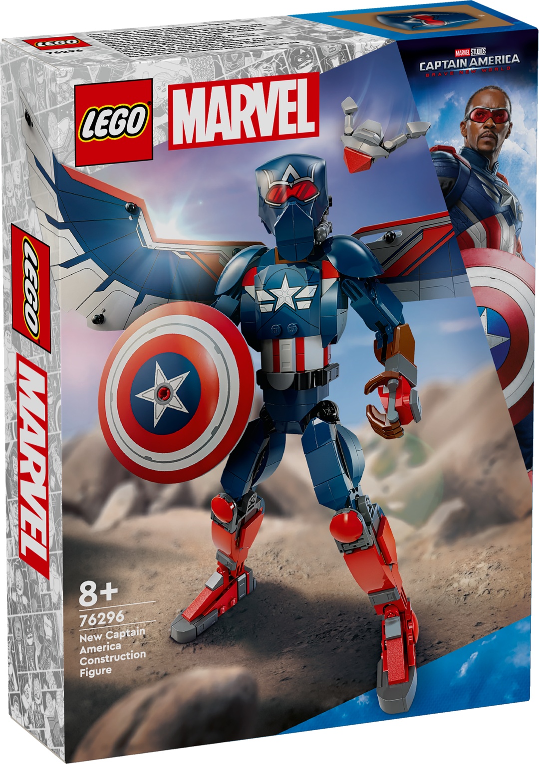 LEGO® MARVEL Super Heroes™ 76296 New Captain America Baufigur LEGO® MARVEL Super Heroes™ 76296 New Captain America Baufigur