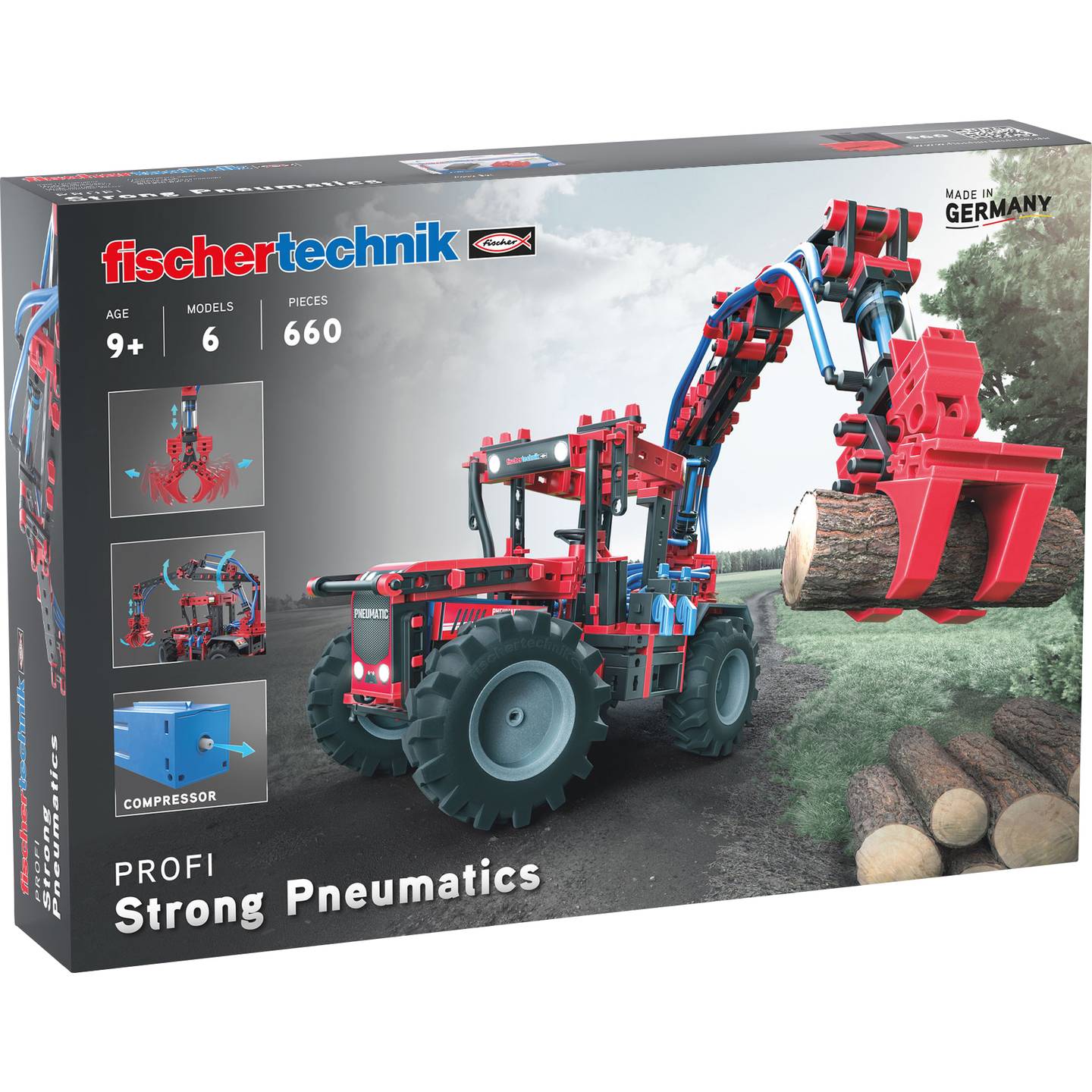 Fischertechnik Strong Pneumatics 559876 Maschine, Rad