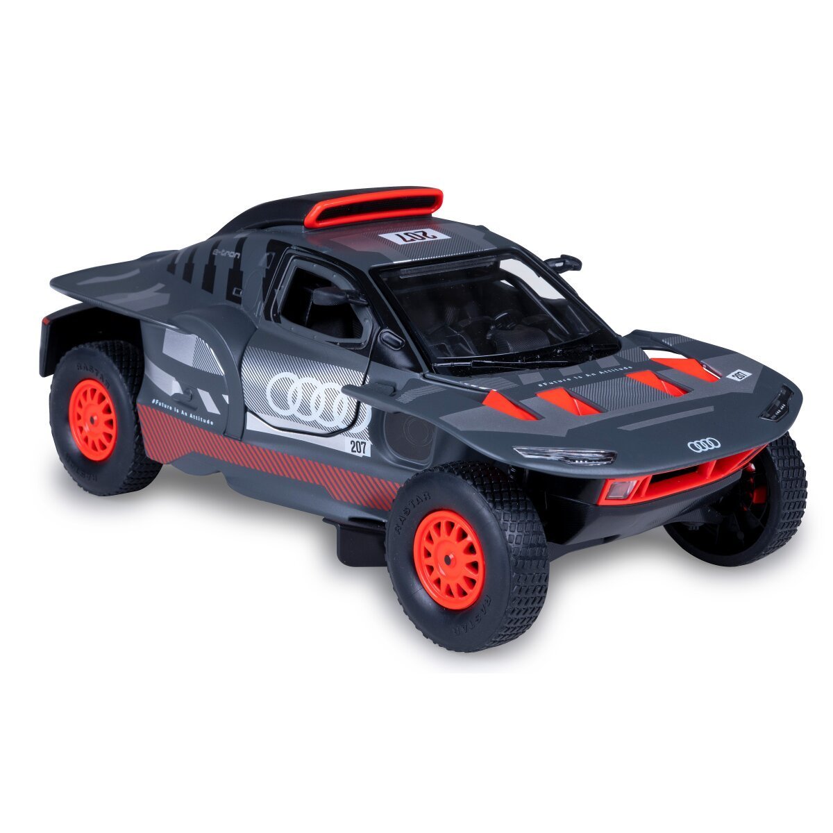 JAMARA AUDI RS Q e-tron Diecast 1:24 grau Tür manuell ab 14 Jahren JAMARA AUDI RS Q e-tron Diecast 1:24 grau Tür manuell ab 14 Jahren