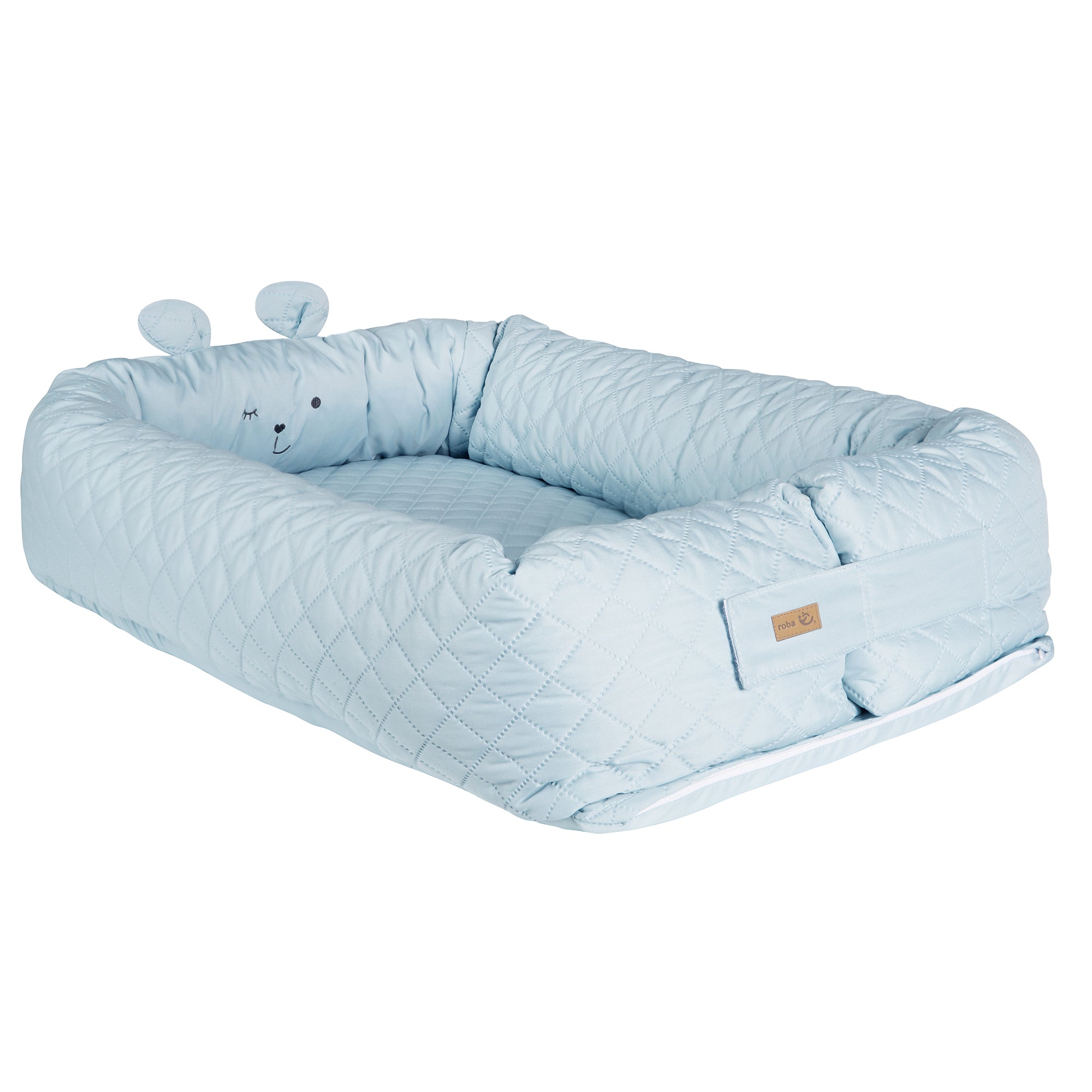 Roba 307100V231 Babylounge roba Style türkis – Babynester - Bild 1 Roba 307100V231 Babylounge roba Style türkis – Babynester - türkis - Babynester - Produktbild 1