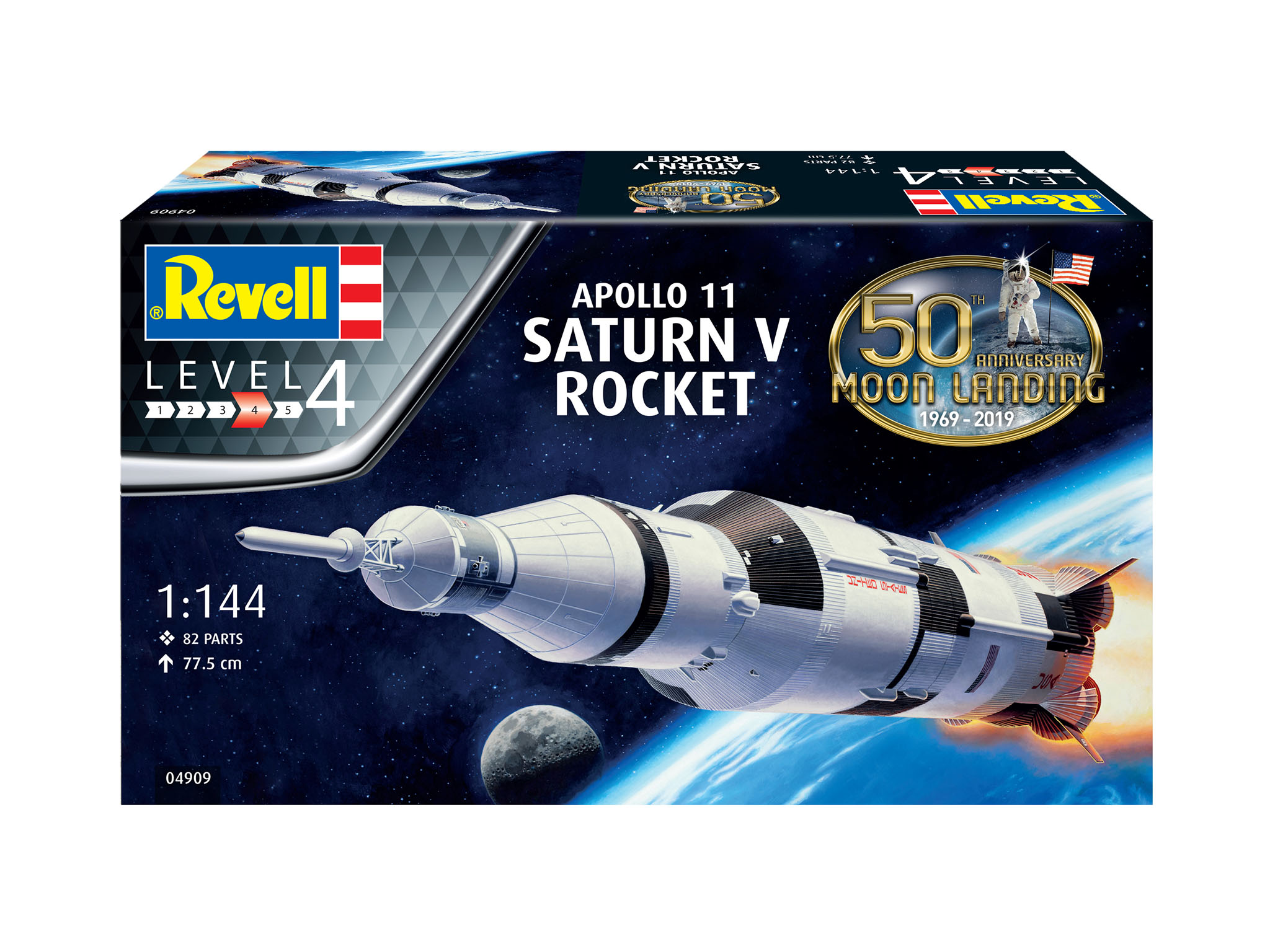 Revell 04909 Apollo Saturn V Modellbausatz Mörserschale, Waffe