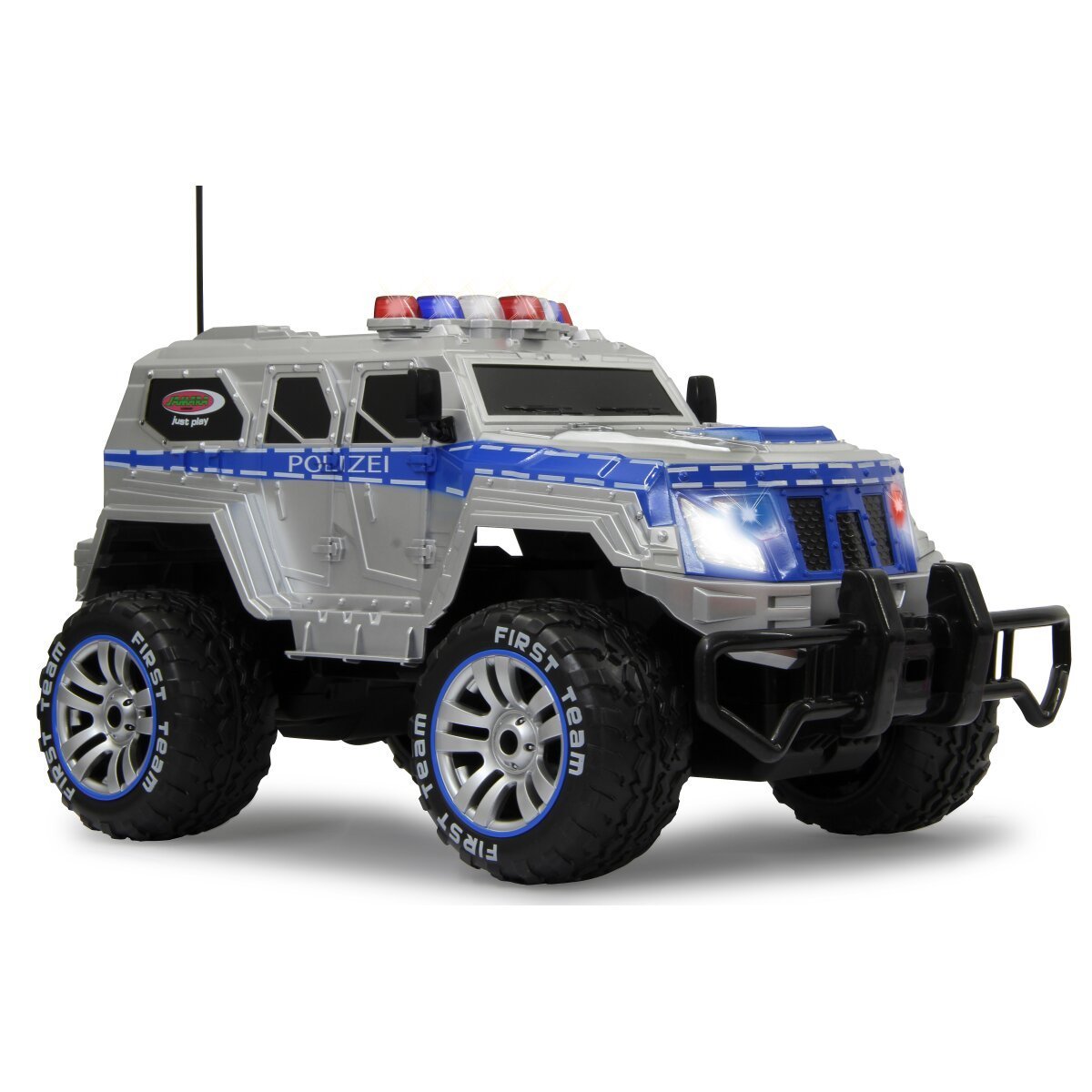 JAMARA Polizei Panzerwagen Monstertruck 1:12 27MHz LED inkl. Akku & Ladegerät ab 6 Jahren