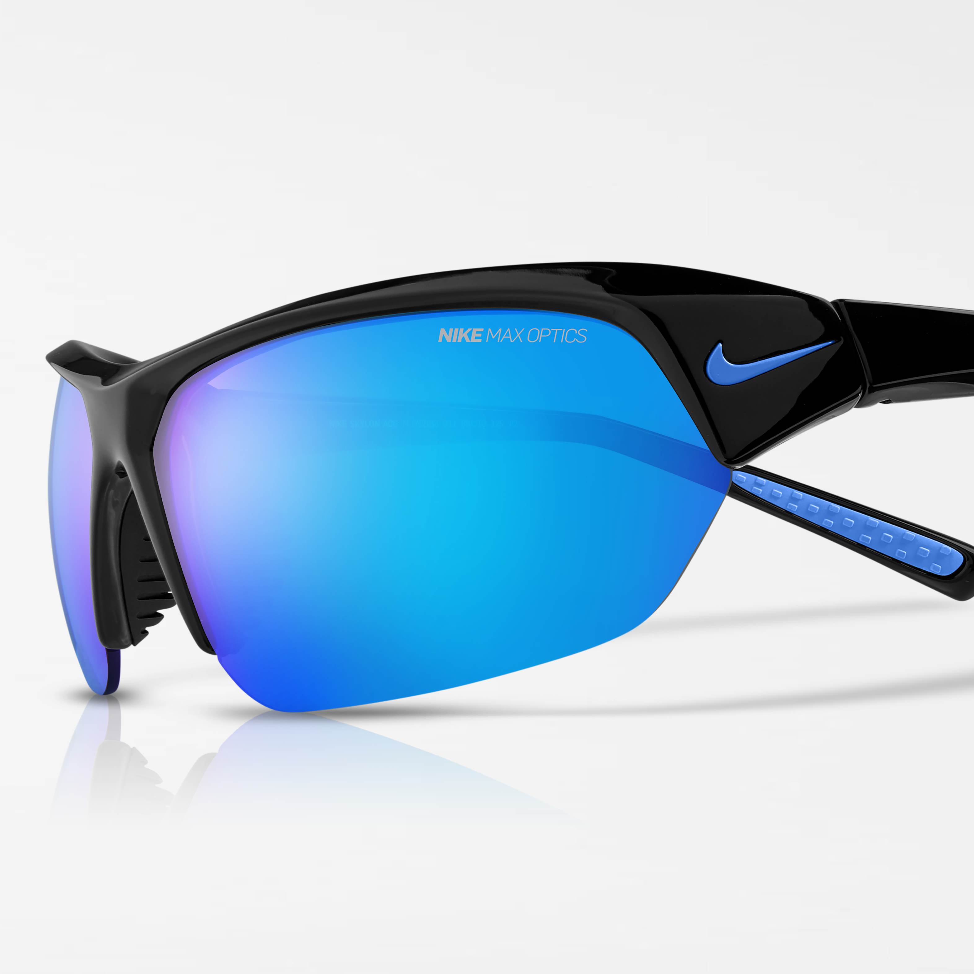 Nike 4002163/BB Sonnenbrille Skylon Ace - Schwarz / Blau - Bild 2