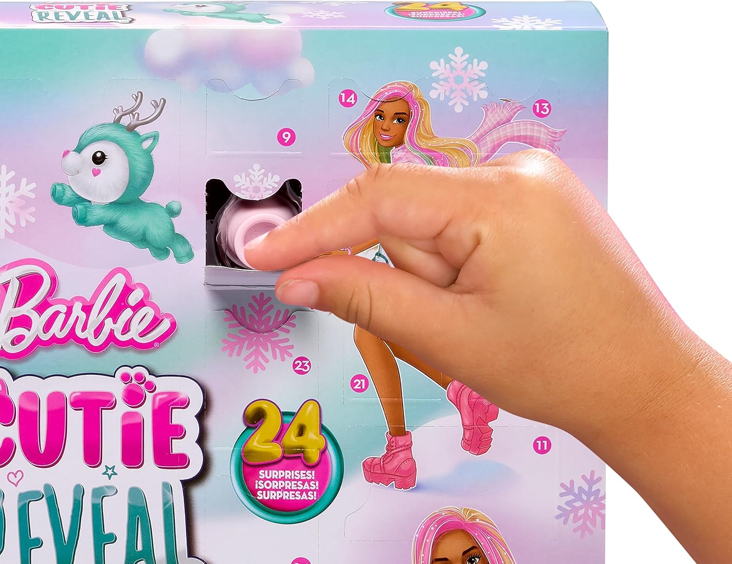 Barbie® Cutie Reveal Adventskalender - 24 Überraschungen