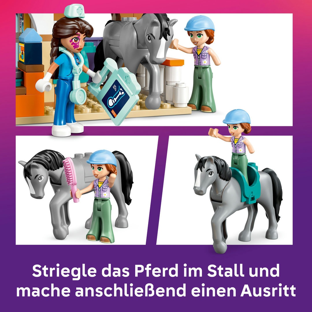 LEGO® Friends 42651 Tierarztpraxis für Pferde und LEGO® Friends 42651 Tierarztpraxis für Pferde und