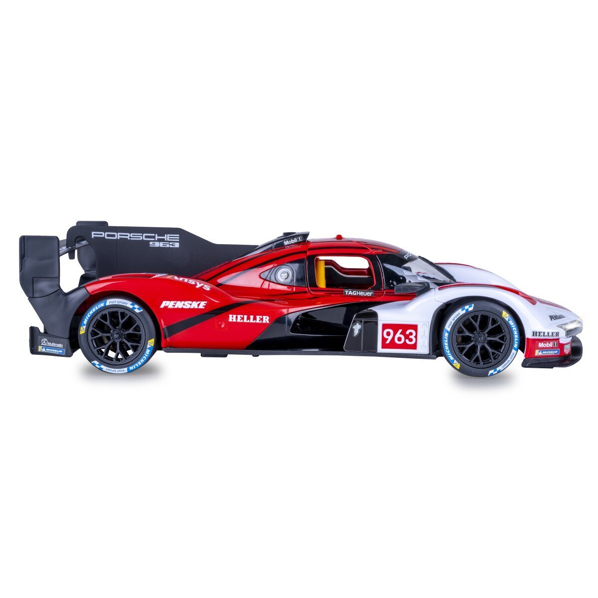 JAMARA Porsche 963 LMDH 1:14 rot 2,4GHz Tür manuell ab 6 Jahren