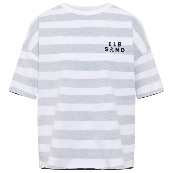 Elbsand Gry T-Sweat in Grau/Weiß Bild 1 Elbsand Gry T-Sweat in Grau/Weiß, Produktfoto 1.