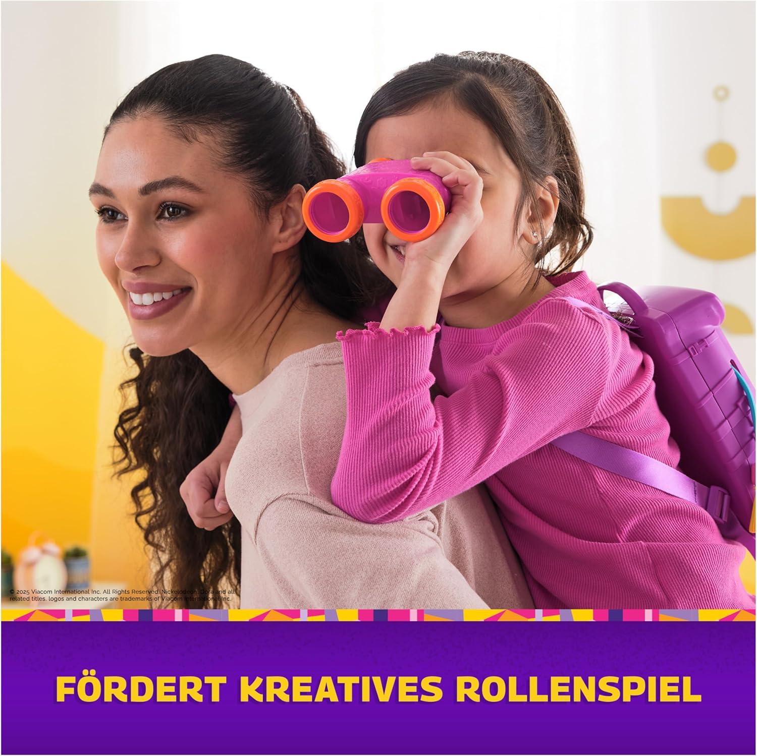 Dora the Explorer My Adventure Backpack Lila Kinderrucksack mit Dora-Motiv und Zubehör