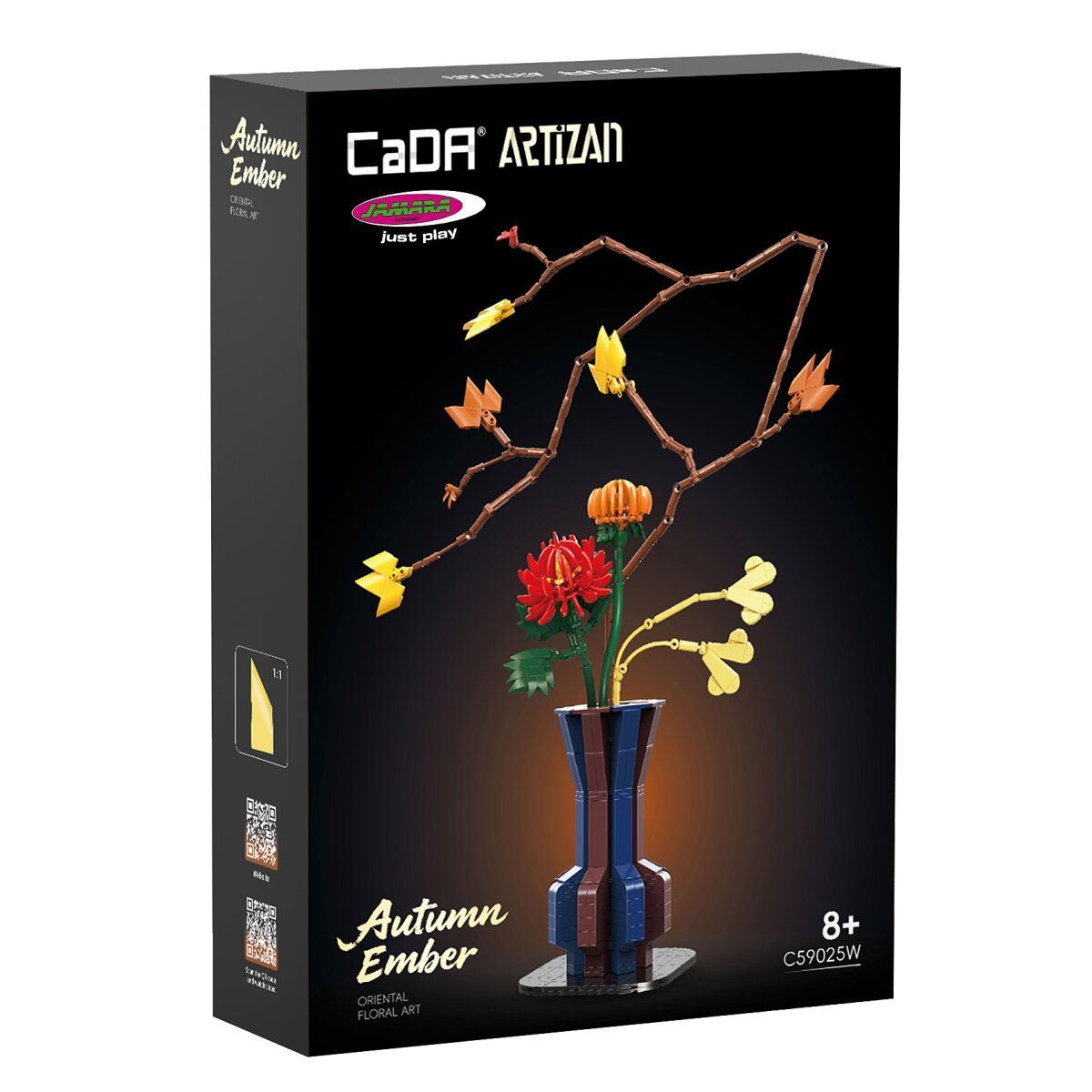 JAMARA CaDA Blumenstrauß Herbst 1:1 Bricks ab 8 Jahren