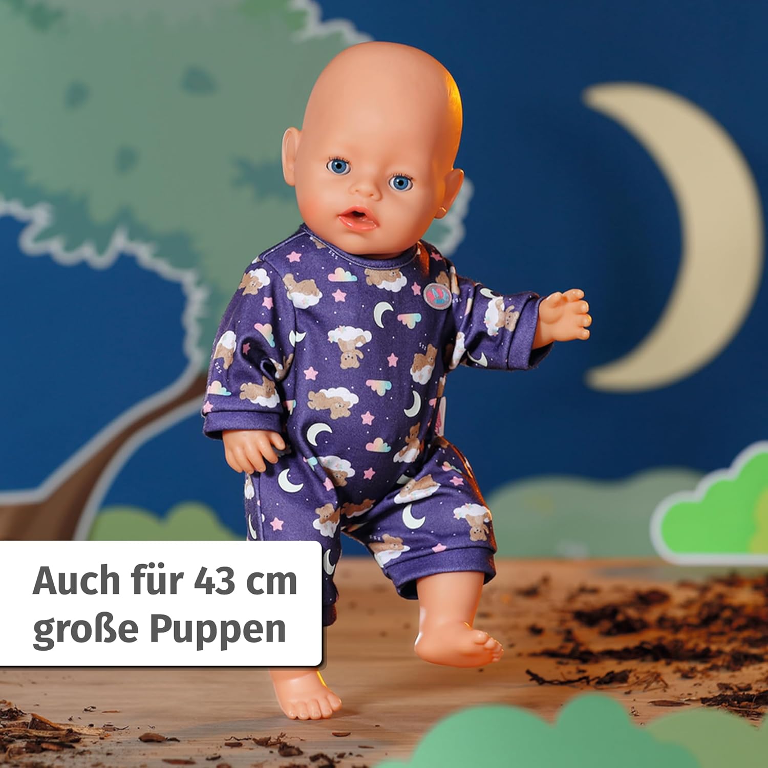 BABY born® Schlafanzug Glow in the Dark