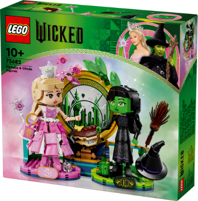 LEGO® Wicked Elphaba und Glinda 75682 Figur, Erwachsener, Weiblich, Person, Frau