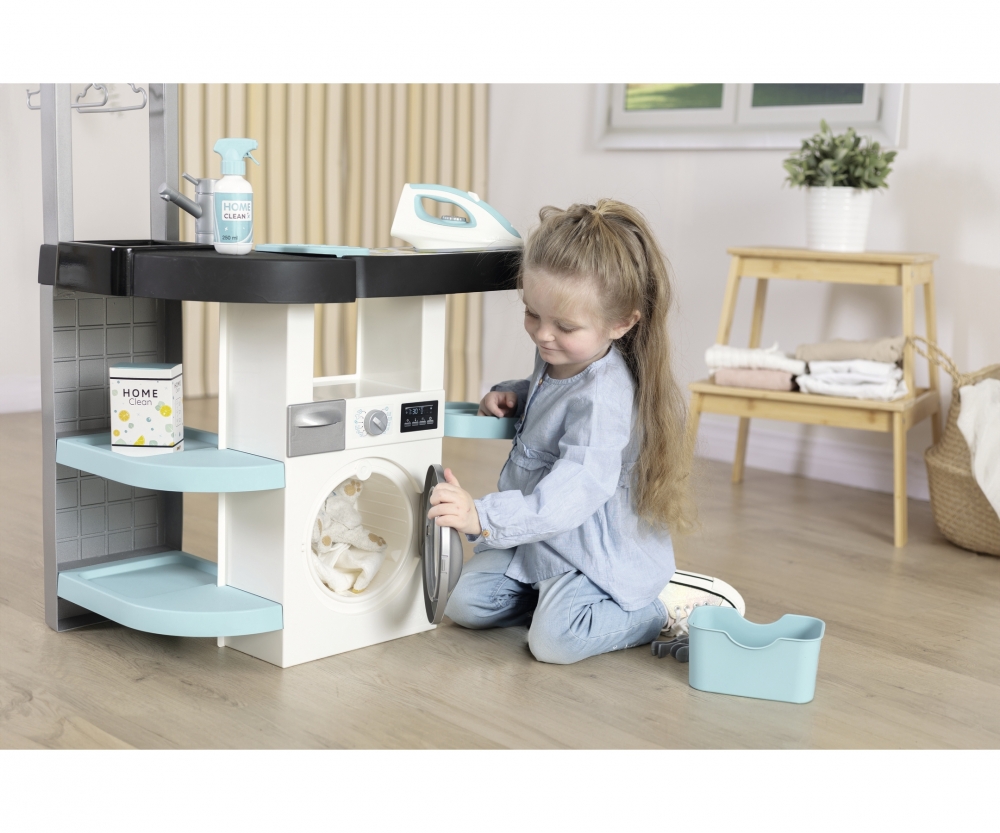 Smoby Smoby Rowenta Haushalts-Set Waschsalon