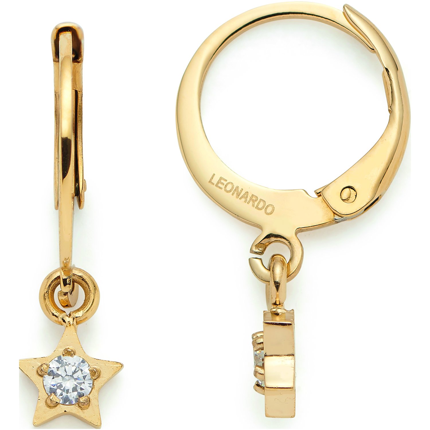 Leonardo 024987 Ohrhänger gold Sattelite CIAO