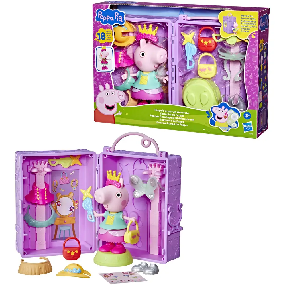 Peppa Pig Peppas Dress Up Wardrobe