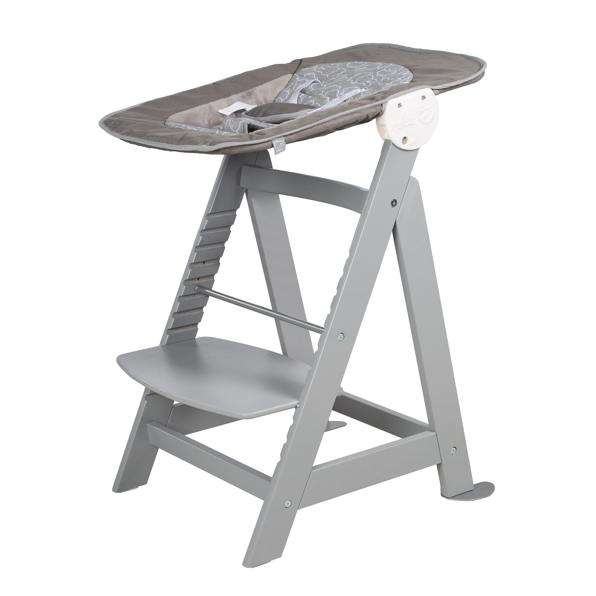 Roba 75063TPV210 Treppenhochstuhl, Set 2in1 Miffy taupe - Produktbild 4