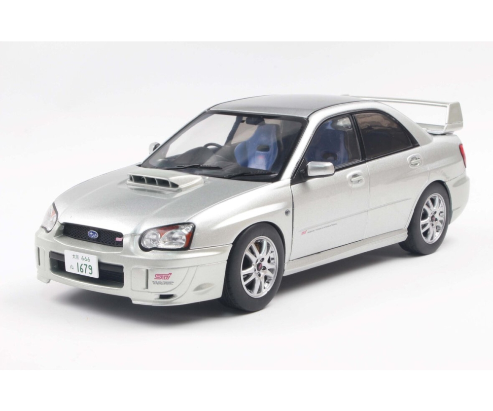 Solido 1:18 Subaru Impreza WRX silber 2003