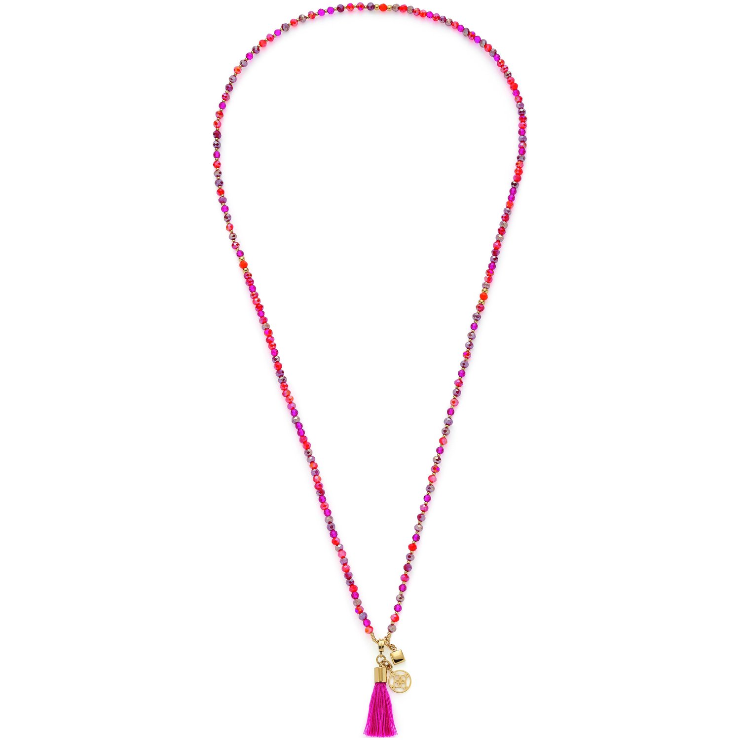 Leonardo 024898 Halskette Donna pink Sommer