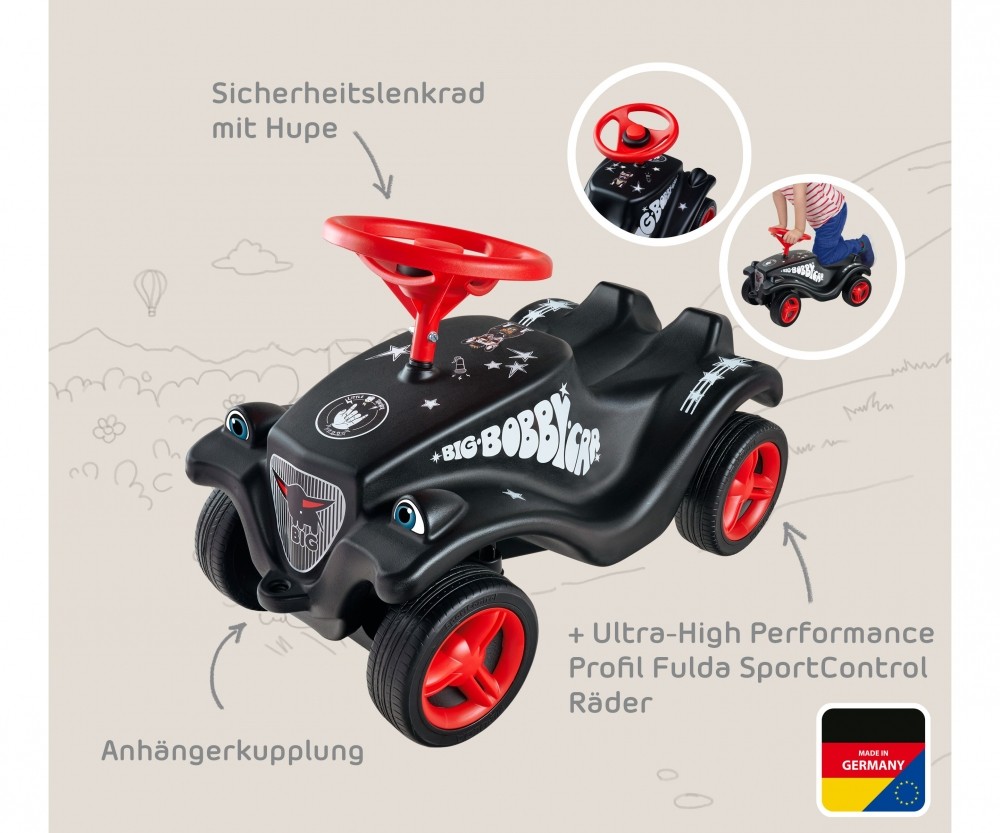 BIG Bobby Car Classic Little Rocker 800056144 Maschine, Rad, Auto, Baby, Person